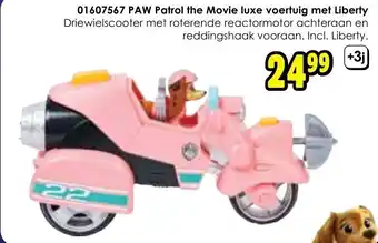 ToyChamp Paw patrol the movie luxe voertuig met liberty aanbieding