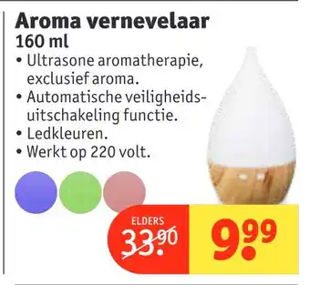 Kruidvat Aroma vernevelaar aanbieding