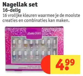 Kruidvat Nagellak set aanbieding