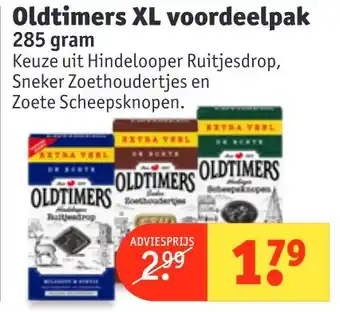 Kruidvat Oldtimers XL voordeelpak aanbieding