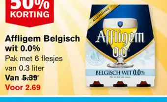 Hoogvliet Affligen belgischwit 0.0% aanbieding