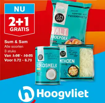 Hoogvliet Sum & sam aanbieding