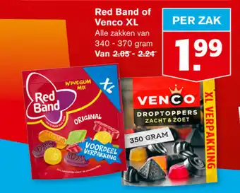 Hoogvliet Red band of venco XL aanbieding