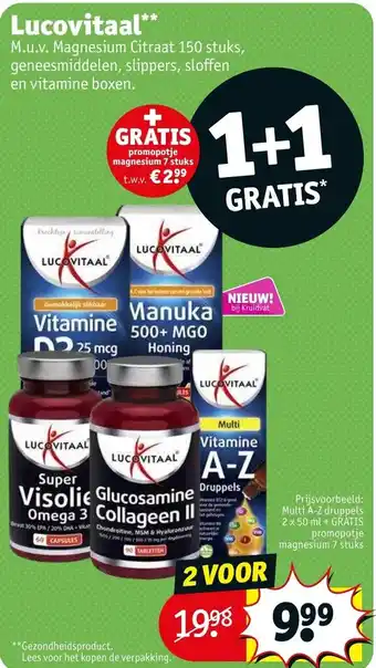 Kruidvat Lucovitaal aanbieding