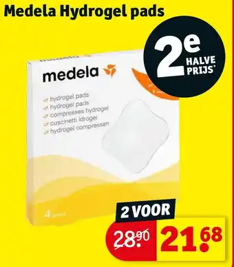 Kruidvat Medela hydrogel pads aanbieding