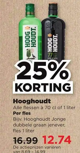 PLUS Hooghoudt 25% Korting aanbieding