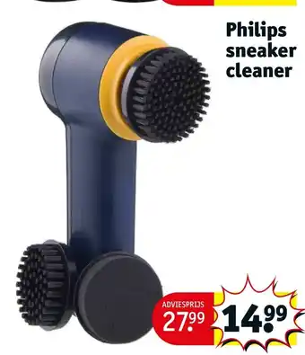 Kruidvat Philips sneaker cleaner aanbieding