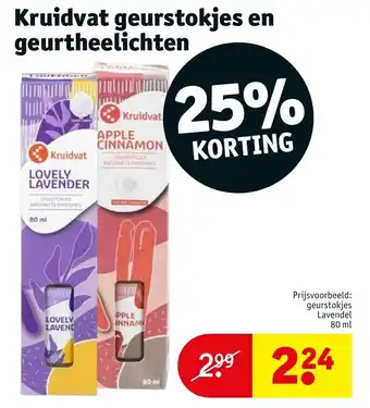 Kruidvat Kruidvat geurstokjes en geurtheelichten aanbieding