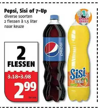 Poiesz Pepsi, Sisi Of 7-Up aanbieding