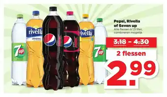 PLUS Pepsi, Rivella Of Seven Up aanbieding