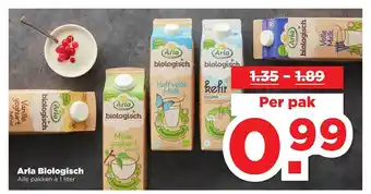 PLUS Arla Biologisch aanbieding