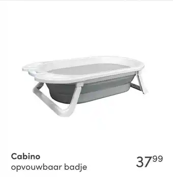 Baby & Tiener Cabino opvouwbaar badje aanbieding