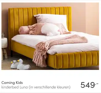 Baby & Tiener Coming Kids kinderbed Luno (in verschillende kleuren) aanbieding