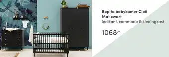 Baby & Tiener Bopita babykamer Cloë Mat zwart aanbieding