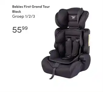 Baby & Tiener Bebies First Grand Tour Black Groep 1/2/3 aanbieding