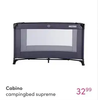 Baby & Tiener Cabino campingbed supreme aanbieding