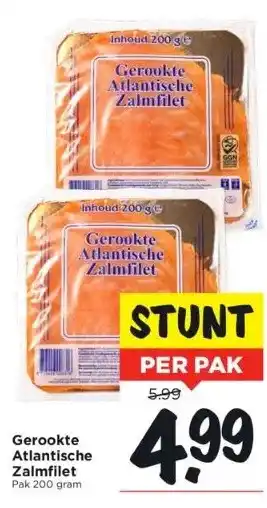 Vomar Voordeelmarkt Zalm aanbieding