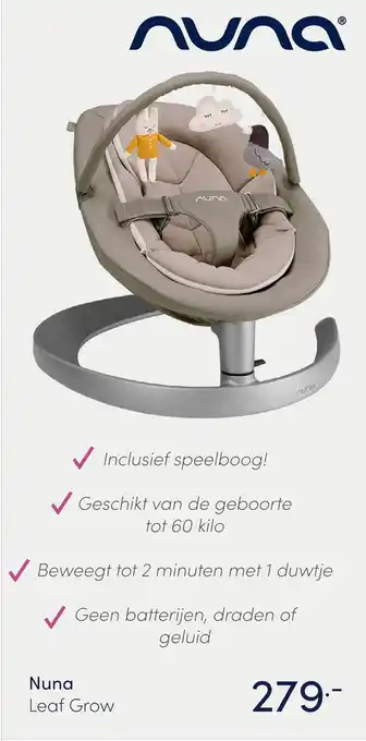 Baby & Tiener Nuna Leaf Grow aanbieding