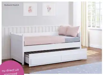 Baby & Tiener Bedbank Madrid aanbieding