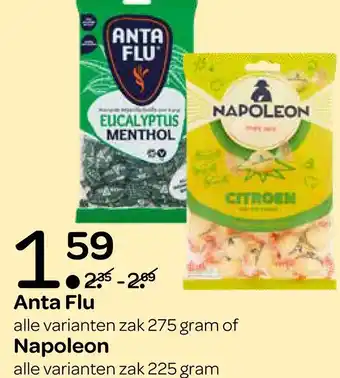 Spar Anta flu aanbieding