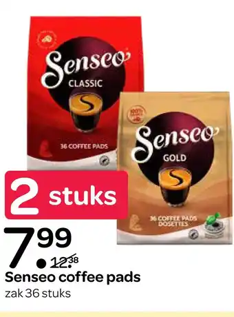 Spar Senseo coffee pads aanbieding