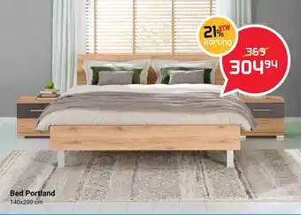 Beddenreus Bed Portland aanbieding