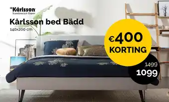 Beter Bed Kårlsson bed Bädd aanbieding