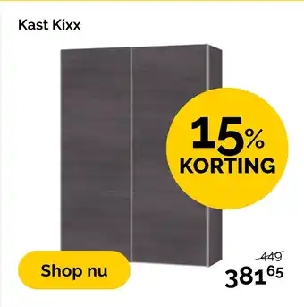 Beter Bed Kast Kixx aanbieding