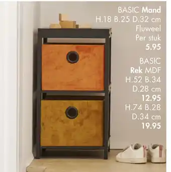 Casa BASIC Mand vanaf aanbieding