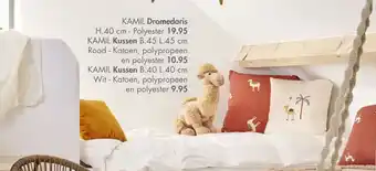 Casa KAMIL Dromedaris en Kussens vanaf aanbieding