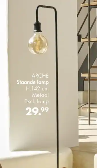 Casa ARCHE Staande lamp aanbieding