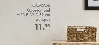 Casa SEAGRASS Opbergmand aanbieding