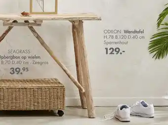 Casa ODILON Wandtafel aanbieding