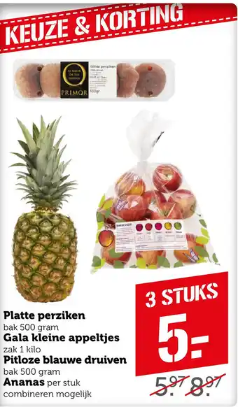 Coop Diverse soorten fruit aanbieding