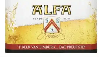 Coop Alfa pils aanbieding