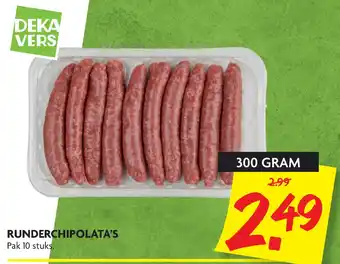 Dekamarkt RUNDERCHIPOLATA'S aanbieding