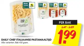 Dekamarkt Daily chef italiaanse pastamaaltijd aanbieding