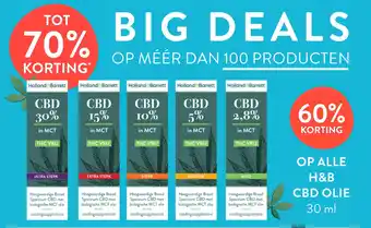 Holland & Barrett Op Alle H&B Cbd Olie aanbieding