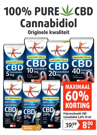 Lucovitaal CBD aanbieding