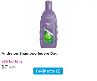 Plein.nl Andrelon Shampoo Iedere Dag 300 ml aanbieding