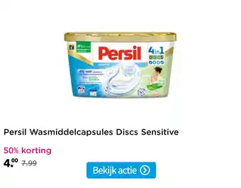 Plein.nl Persil Wasmiddelcapsules Discs aanbieding