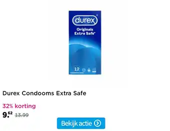 Plein.nl Durex Condooms Extra Safe 12 stuks aanbieding