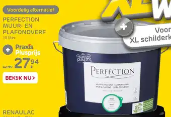 Praxis Perfection muur- en plafondvere aanbieding