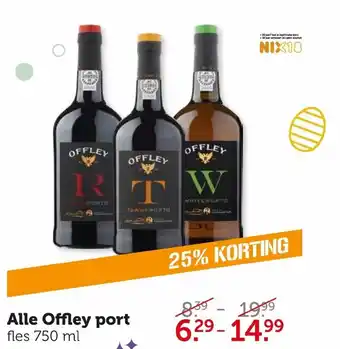 Coop Alle offley port 750ml aanbieding