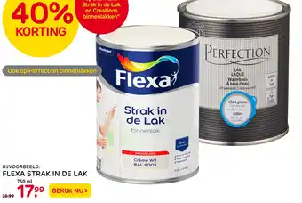 Praxis Flexa strak in de lak aanbieding