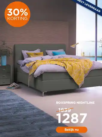 TotaalBED Boxspring Nightline aanbieding