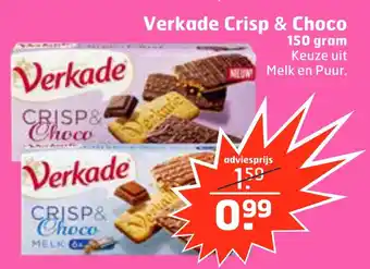 Trekpleister Verkade Crisp & Choco aanbieding