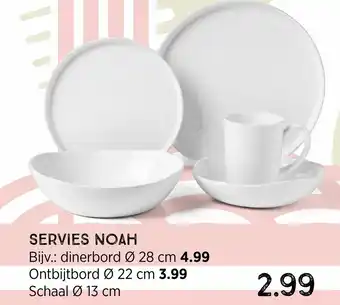 Xenos SERVIES NOAH VANAF aanbieding