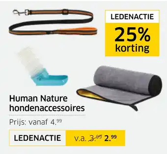 ANWB Human Nature hondenaccessoires aanbieding