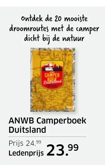 ANWB ANWB Camperboek Duitsland aanbieding